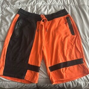 Orange and black Men’s shorts